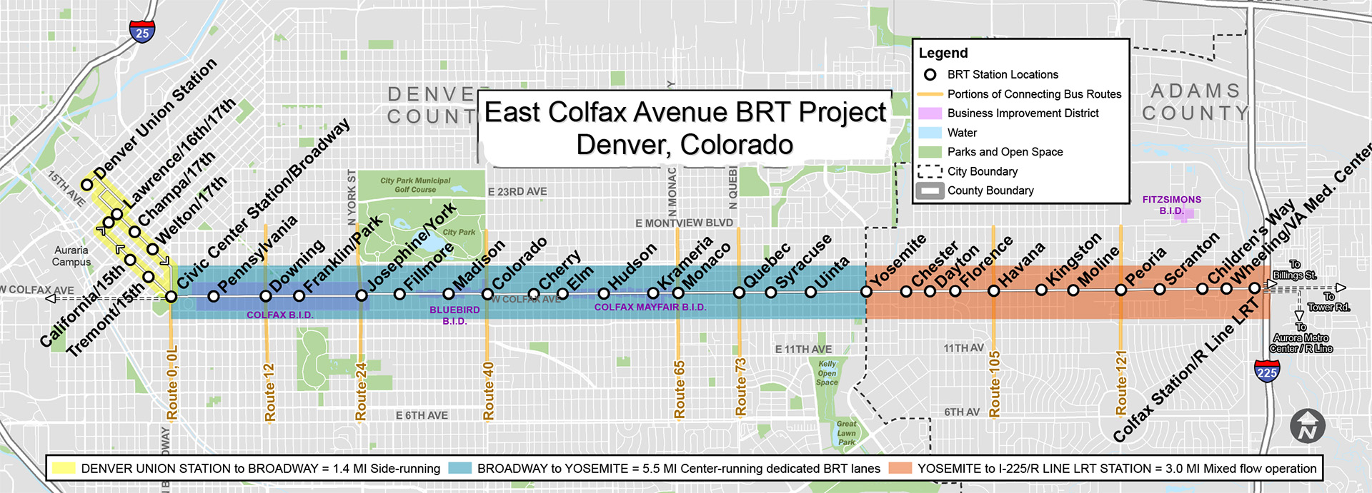 Colfax BRT Greater Denver Transit