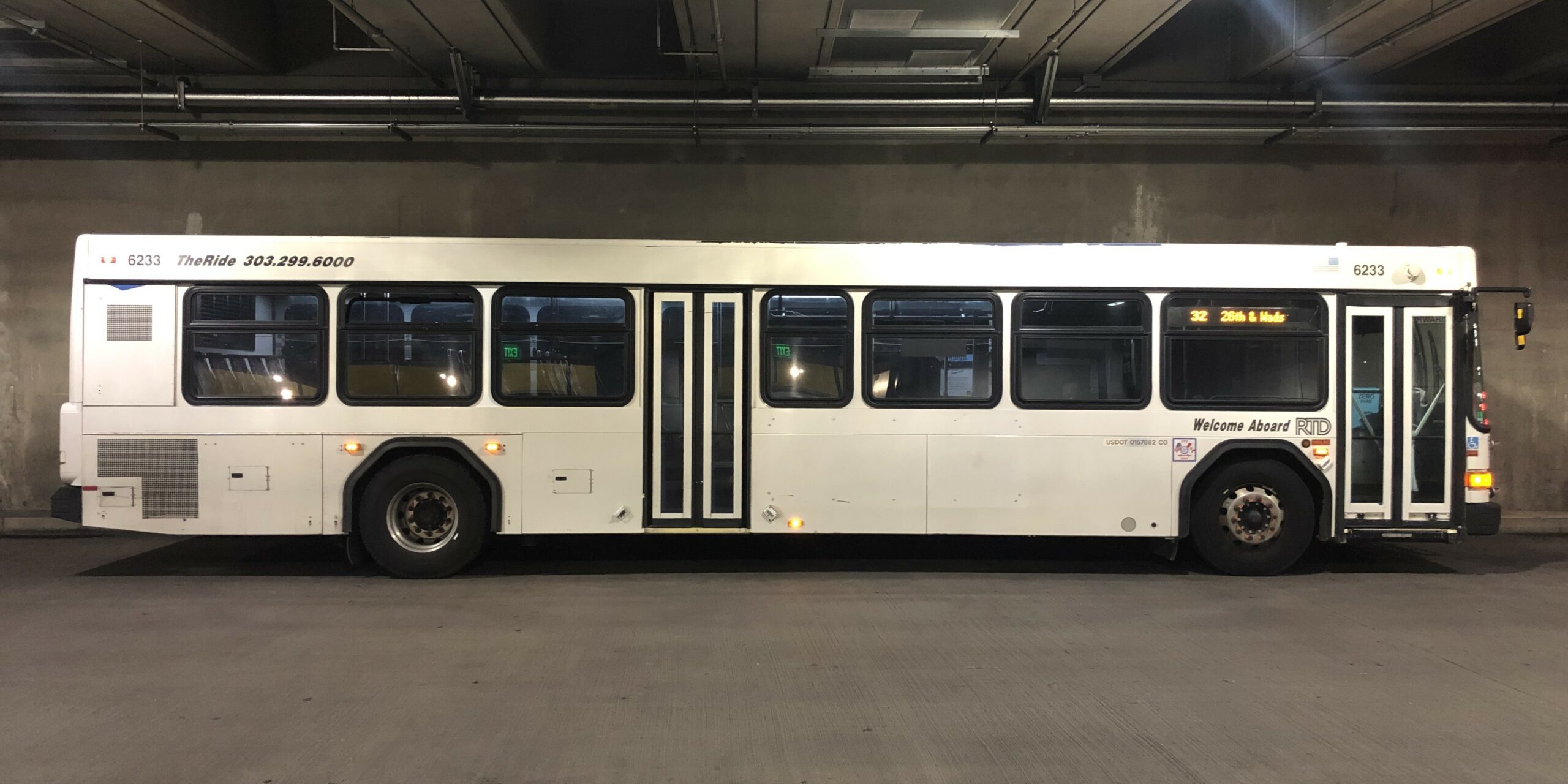 A bus at Union Station.