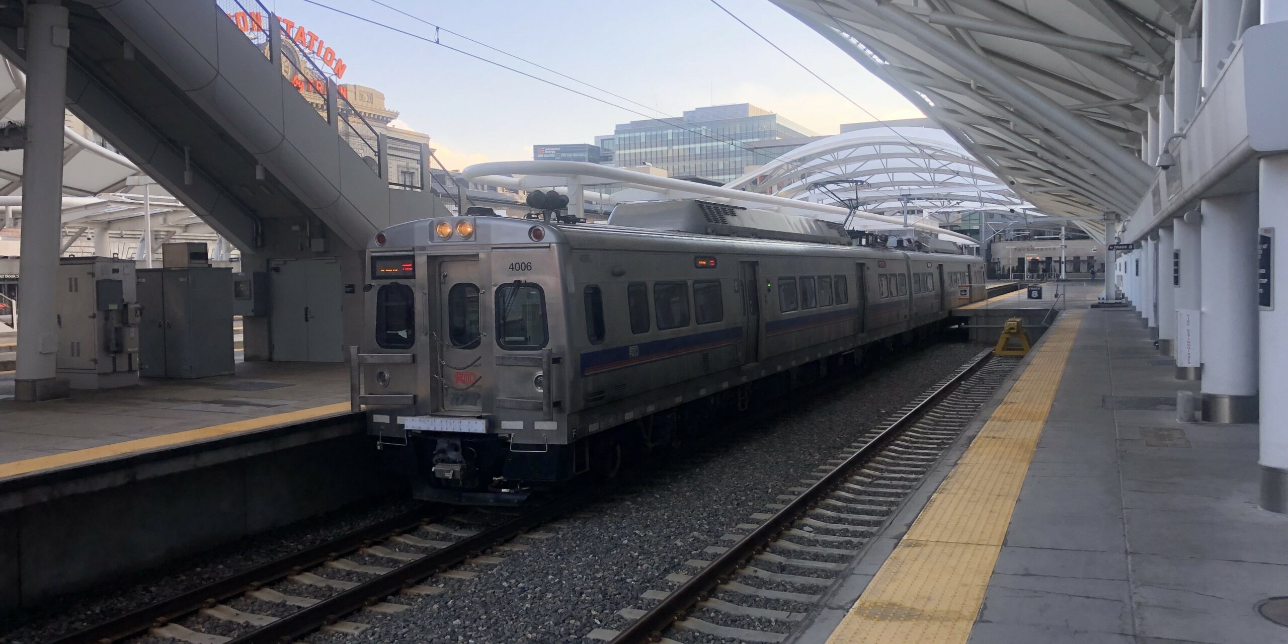 G Line at Denver Union Station.