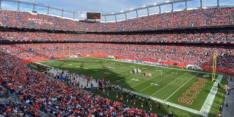 Broncos Game at Empower Field at Mile High.