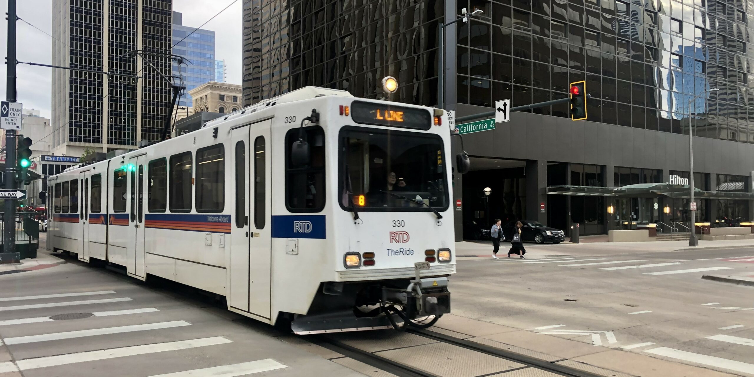 L Line Train at 18th & California.