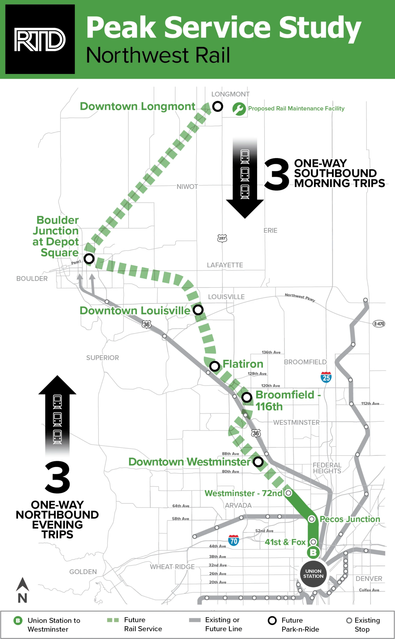 Northwest Rail - Greater Denver Transit